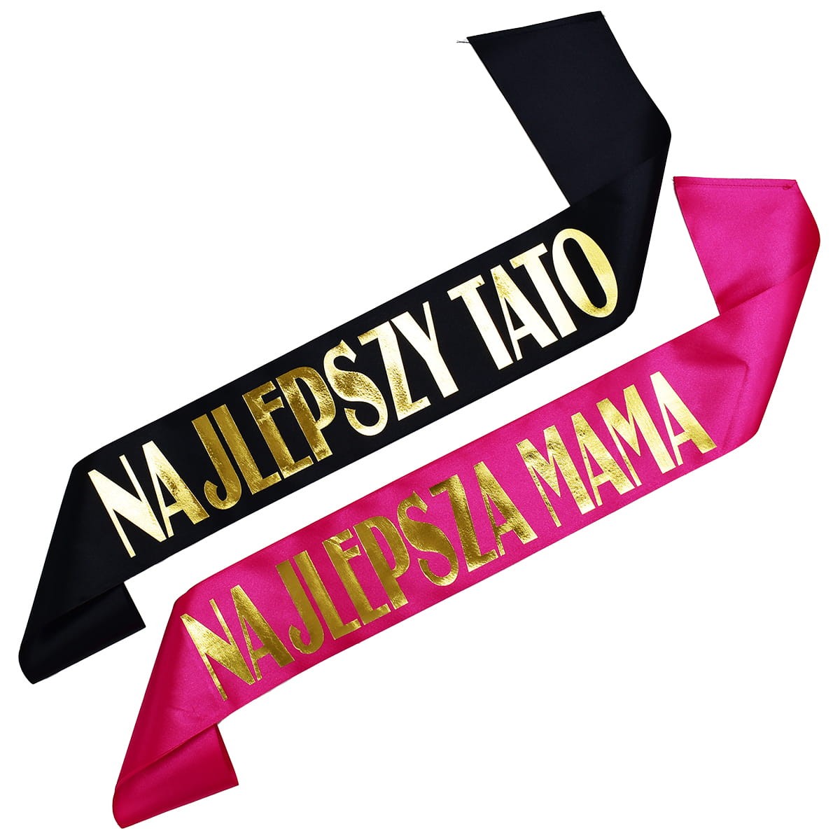 najlepszy tato najlepsza mama - zestaw szarf.jpg