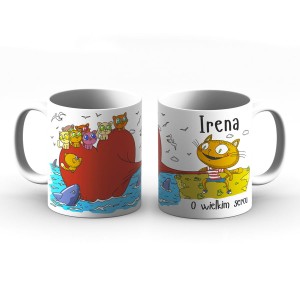 Kubek z imieniem - Irena o wielkim sercu