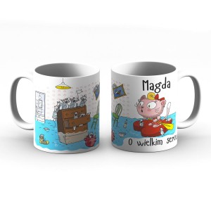 Kubek z imieniem - Magda o wielkim sercu