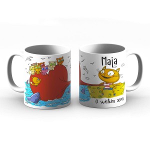 Kubek z imieniem - Maja o wielkim sercu