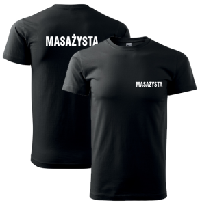 Koszulka Masażysta - czarna
