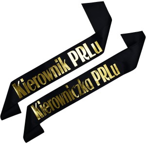 Zestaw szarf Kierowniczka i Kierownik PRL-u