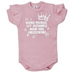 Body dziecięce wujku czy zostaniesz moim tatą chrzestnym? 