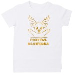 Koszulka  - Przytul Reniferka- na święta 