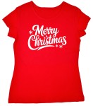 Koszulka damska na święta - Merry Christmas