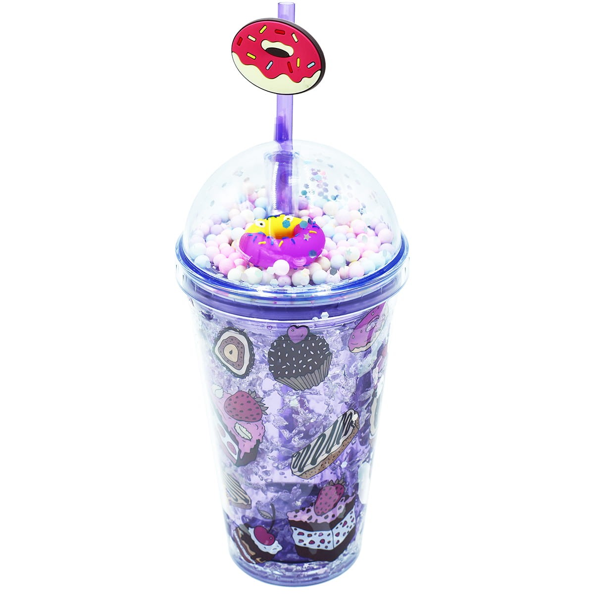 Kubek Shake - fioletowe ciasteczka 400ml