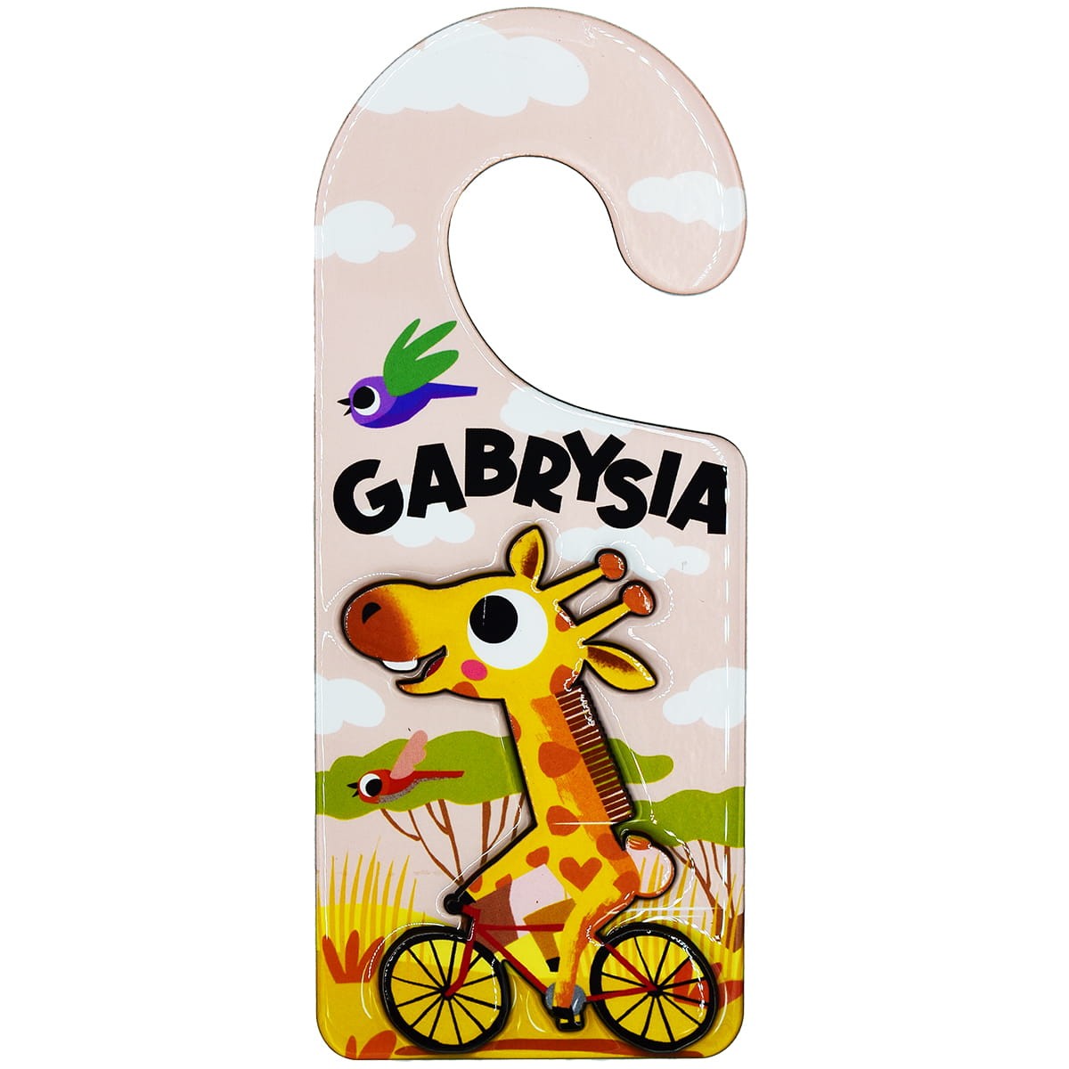 Zawieszka na drzwi z imieniem Gabrysia