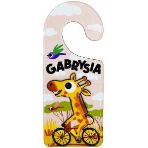 Zawieszka na drzwi z imieniem Gabrysia