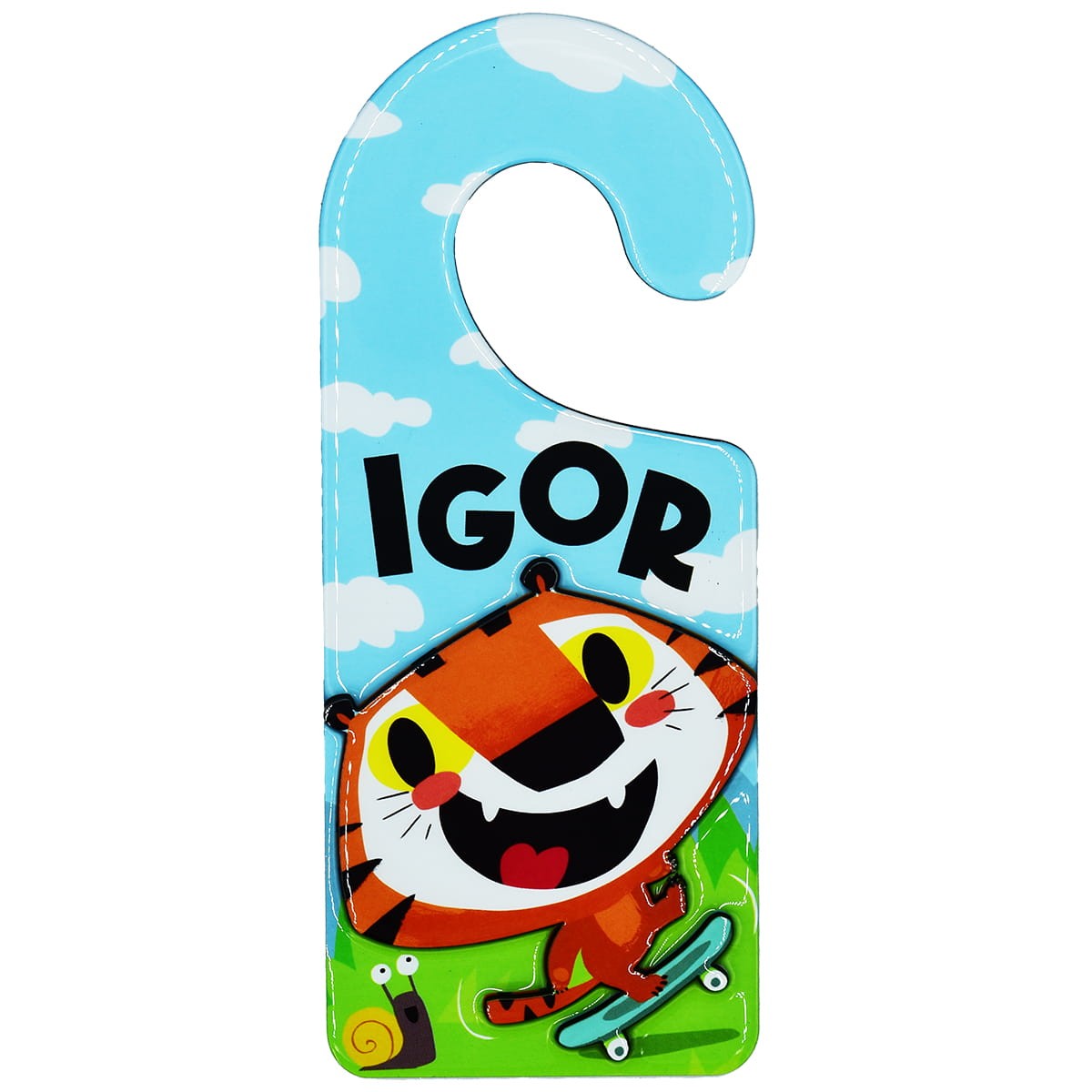 Zawieszka na drzwi z imieniem Igor