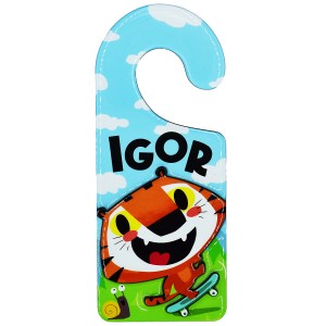 Zawieszka na drzwi z imieniem Igor