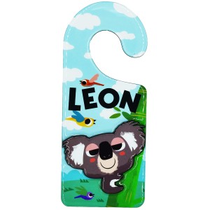 Zawieszka na drzwi z imieniem Leon