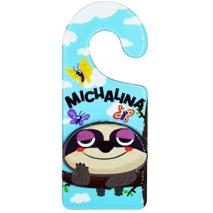 Zawieszka na drzwi z imieniem Michalina