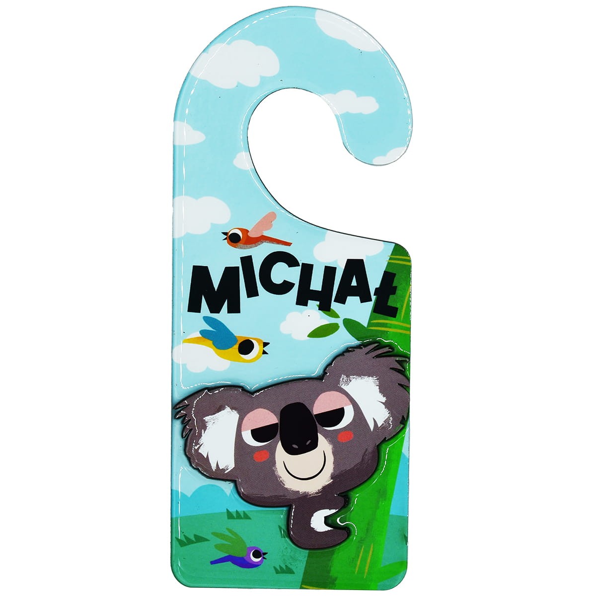 Zawieszka na drzwi z imieniem Michał