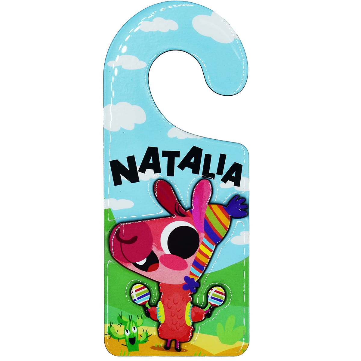 Zawieszka na drzwi z imieniem Natalia