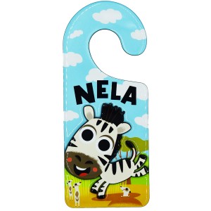 Zawieszka na drzwi z imieniem Nela