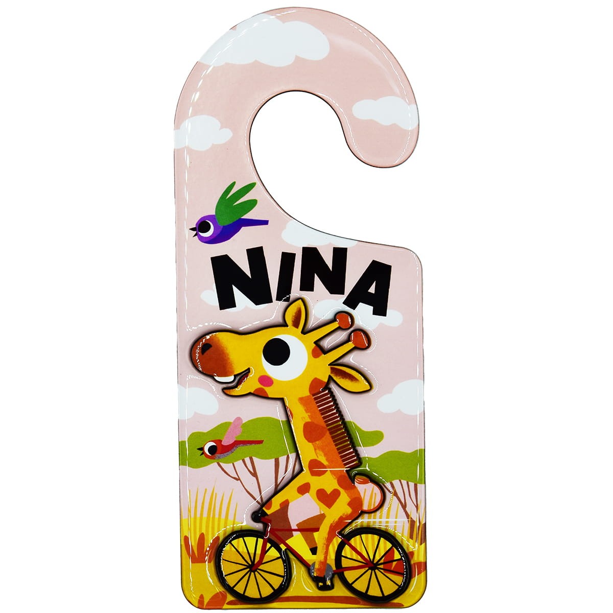 Zawieszka na drzwi z imieniem Nina