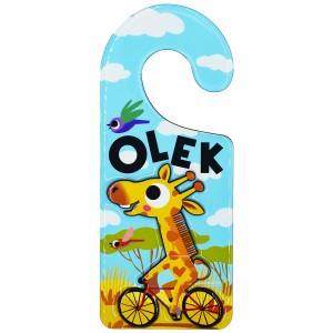Zawieszka na drzwi z imieniem Olek