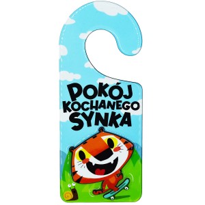 Zawieszka na drzwi - Pokój kochanego synka