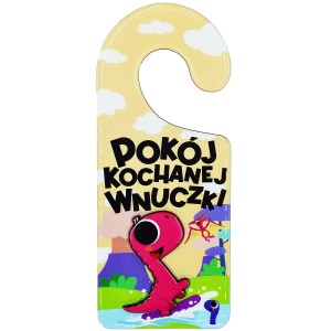 Zawieszka na drzwi - Pokój kochanej wnuczki