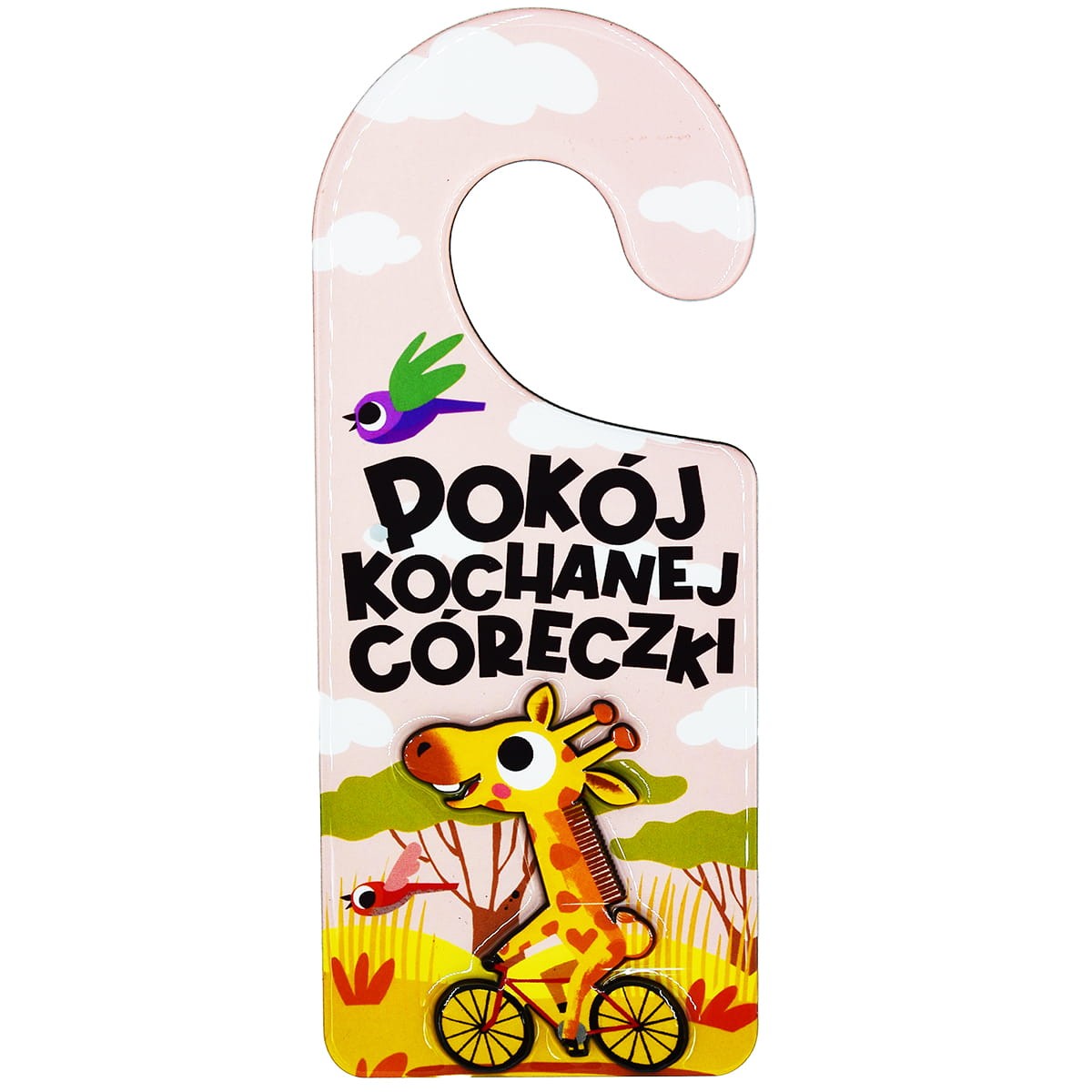 Zawieszka na drzwi - Pokój kochanej córeczki
