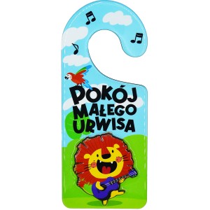Zawieszka na drzwi - Pokój małego urwisa