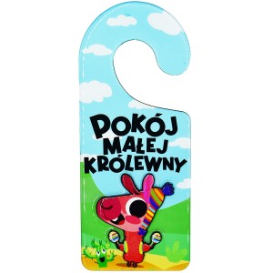 Zawieszka na drzwi - Pokój małej królewny