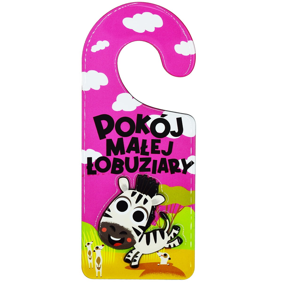 Zawieszka na drzwi - Pokój małej łobuziary