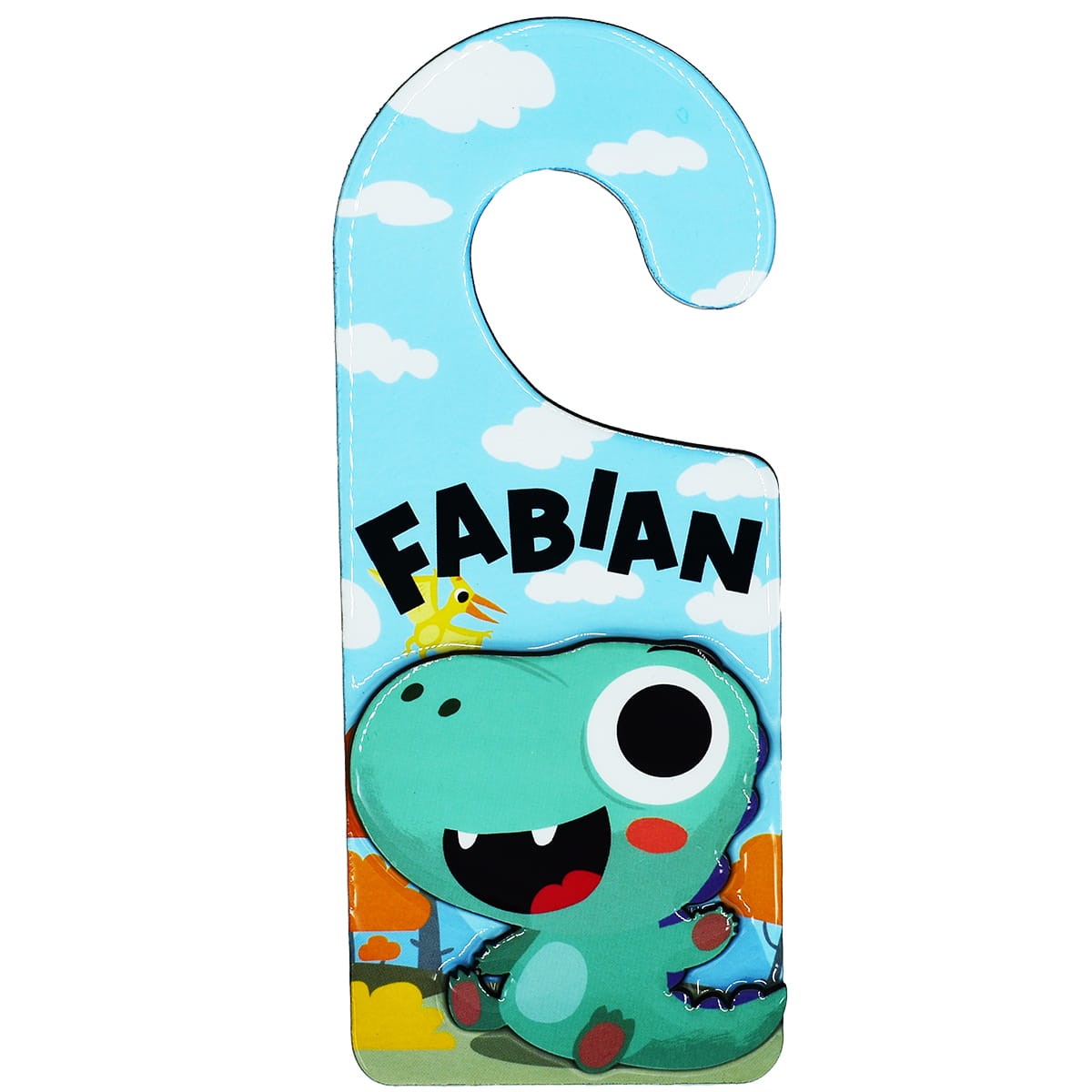 Zawieszka na drzwi z imieniem Fabian