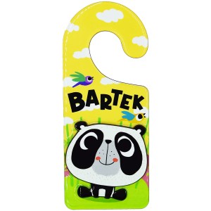Zawieszka na drzwi z imieniem Bartek