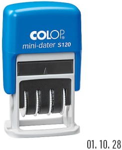 Mini Datownik S120 cyfrowy z osłoną przed brudzeniem palców