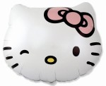 Balon foliowy 53x61cm - Hello Kitty , pakowany