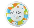 Balon foliowy 45cm - Witaj w domu, pakowany