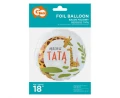 Balon foliowy 45cm - Będziesz Tatą, pakowany