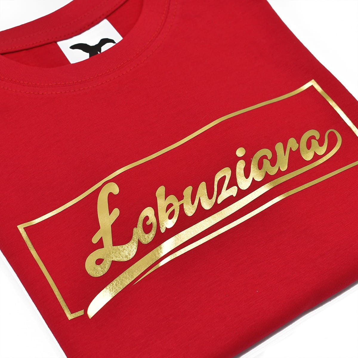 Czerwona koszulka dziecięca ŁOBUZIARA dla każdej dziewczynki
