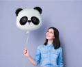 Balon foliowy Panda głowa,43 x 37cm