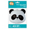 Balon foliowy Panda głowa,43 x 37cm