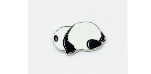 Nieśmiała panda - Zabawna Przypinka Pin
