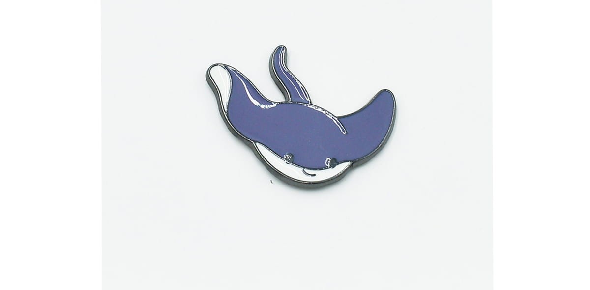 Płaszczka - Zabawna Przypinka Pin