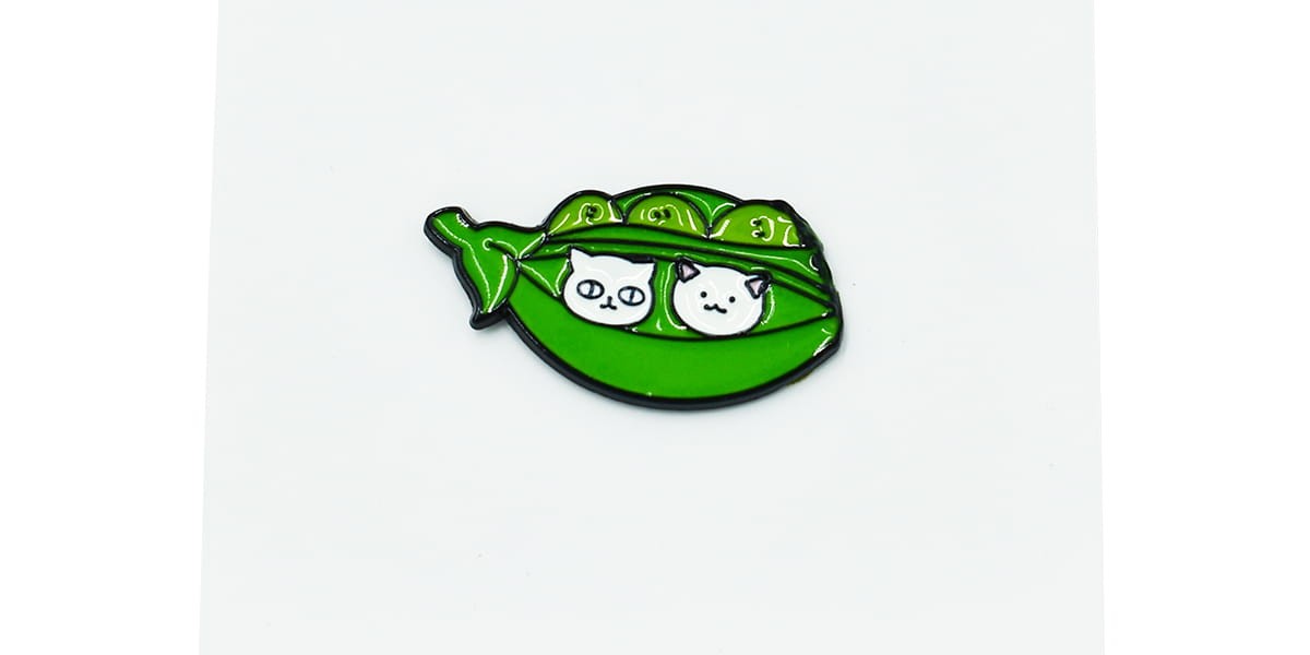 Koci groszek - Zabawna Przypinka Pin