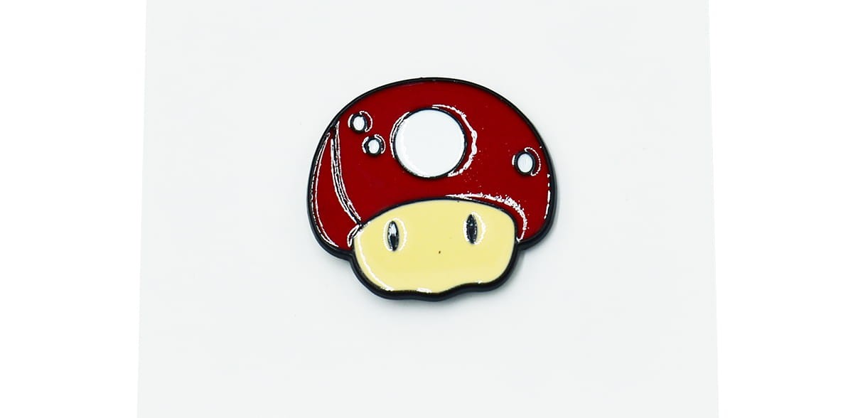 Grzybek  - Zabawna Przypinka Pin