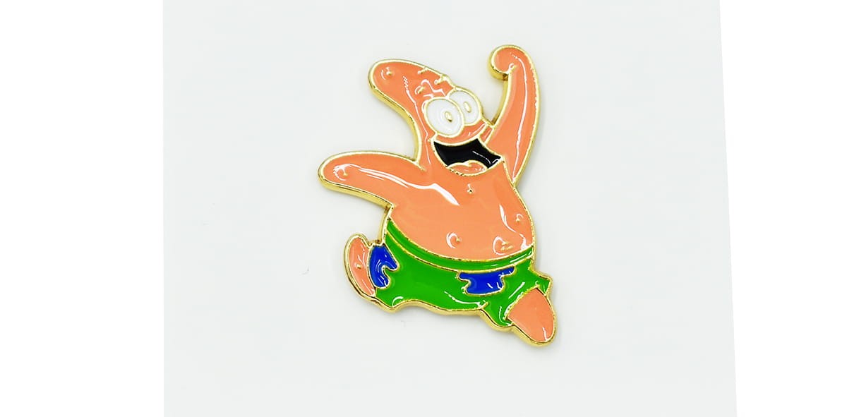 Gwiazda Patryk - Zabawna Przypinka Pin