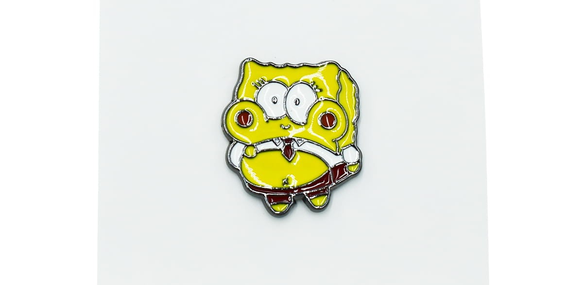 Gąbka kanciastoporta - Zabawna Przypinka Pin