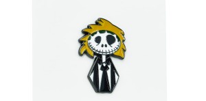 Szkieletor Miasteczko Halloween  - Zabawna Przypinka Pin