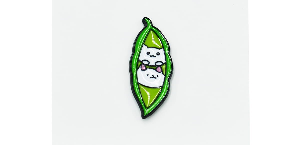 Kotki groszki - Zabawna Przypinka Pin