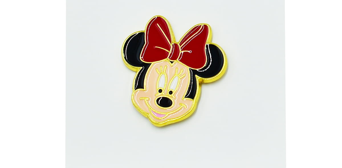 Myszka z kokardą - Zabawna Przypinka Pin