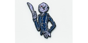 Szkielet z nożem - Zabawna Przypinka Pin