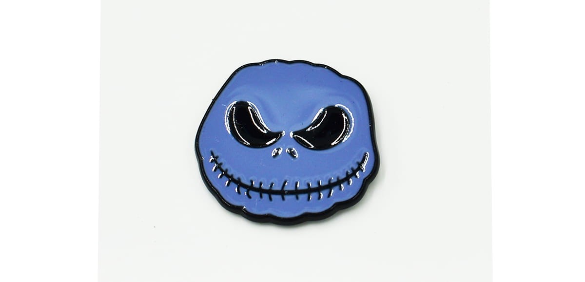 Miasteczko Halloween szkielet -Zabawna Przypinka Pin