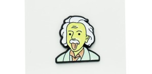 Albert Einstein - Zabawna Przypinka Pin