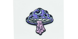 Grzybek z gałkami ocznymi - Zabawna Przypinka Pin
