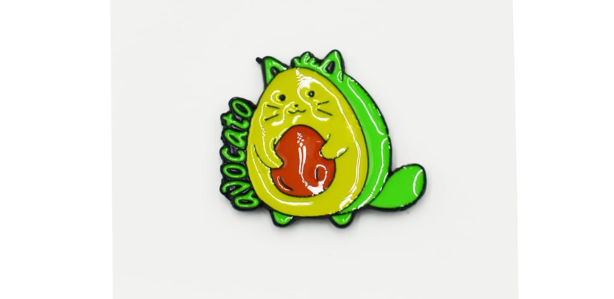 Avocato Kot-Awokado - Zabawna Przypinka Pin